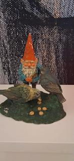 Kabouter Rien Poortvliet - Thomas & Birds beeldje, Verzamelen, Ophalen of Verzenden, Gebruikt