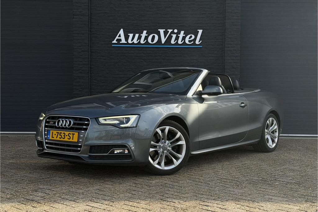 Audi A5 Cabriolet 3.0 TFSI S5 quattro | B&O | Memory | Keyle, Auto's, Audi, Automaat, Euro 5, Gebruikt, Zwart