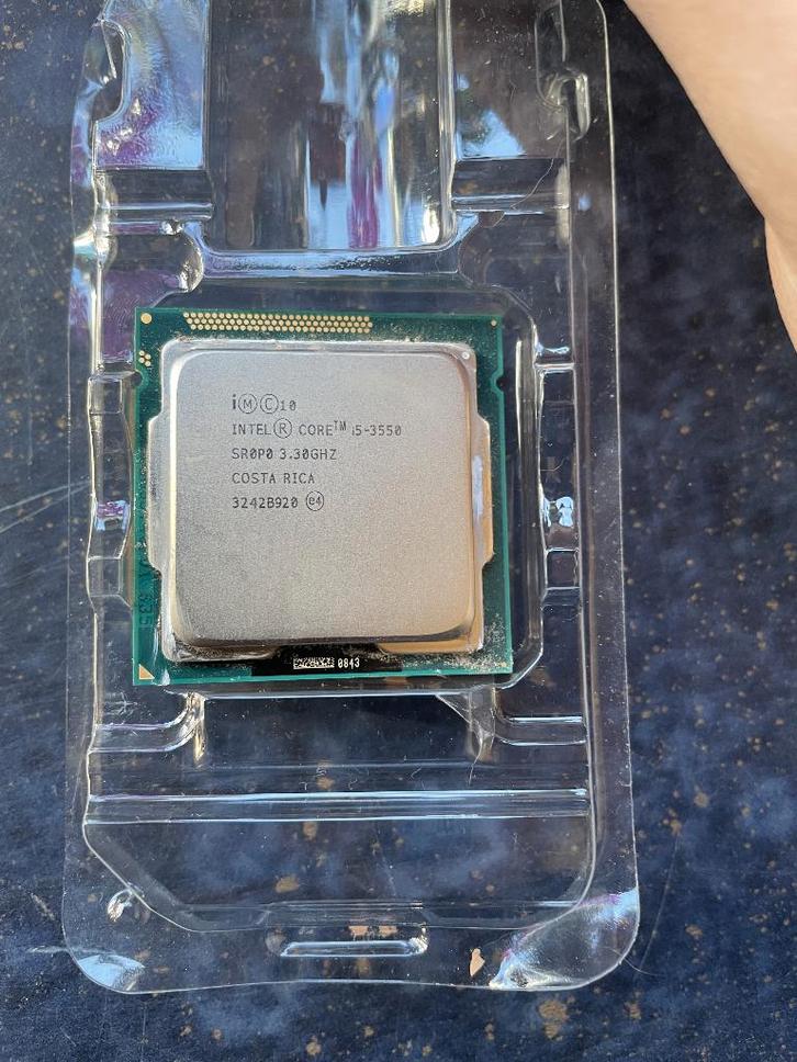 Intel Core i5-3550 |  LGA1155 Socket (FCLGA 1155), Computers en Software, Processors, Gebruikt, 4-core, 3 tot 4 Ghz, Verzenden
