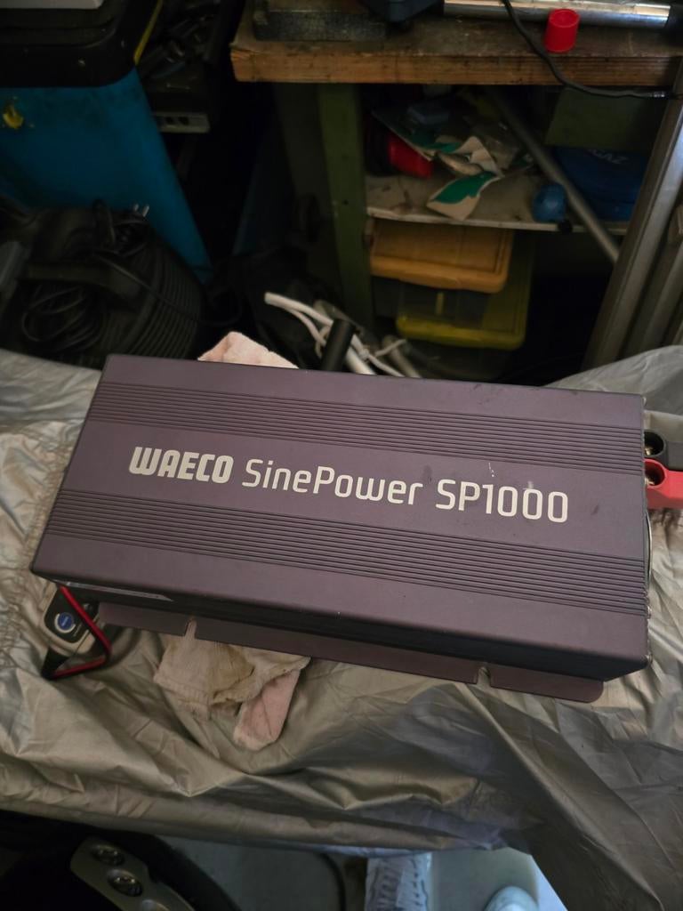 Waeco SinePower SP1000 pure sinus omvormer 1000 watt, Ophalen of Verzenden