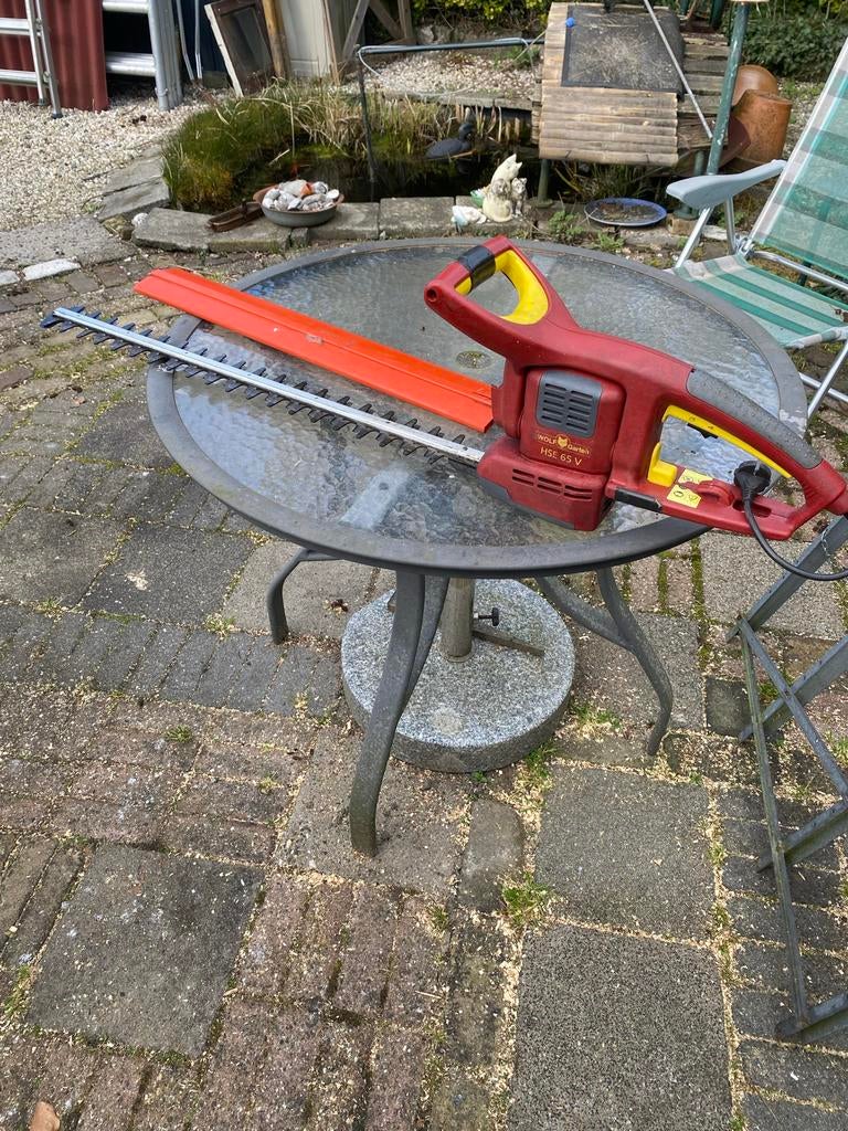 Wolf heggenschaar HSE 65 V - 65cm blad, Ophalen, Gebruikt, Elektrisch