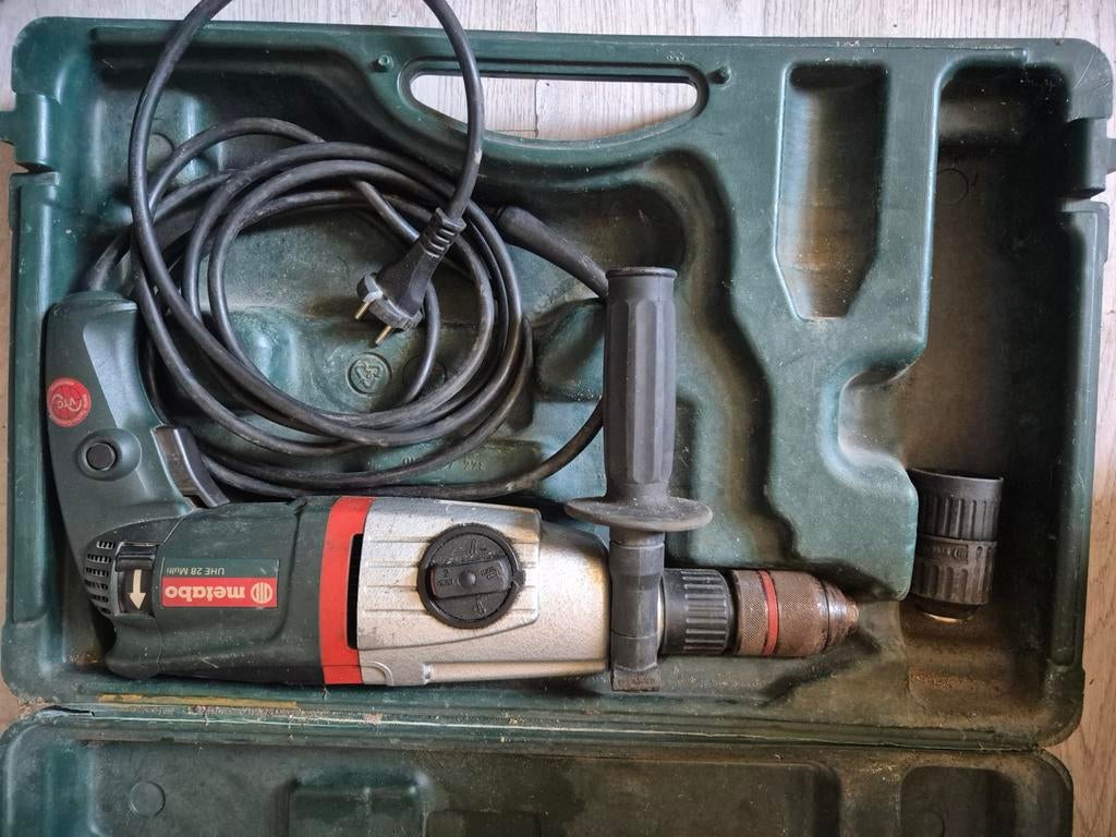 Metabo UHE 28 M Multihamer in koffer, Ophalen of Verzenden