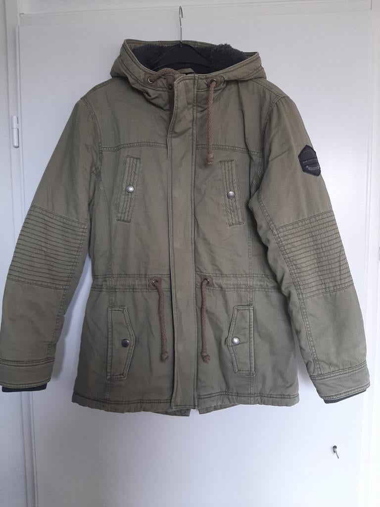 Legergroene parka maat S, Ophalen of Verzenden