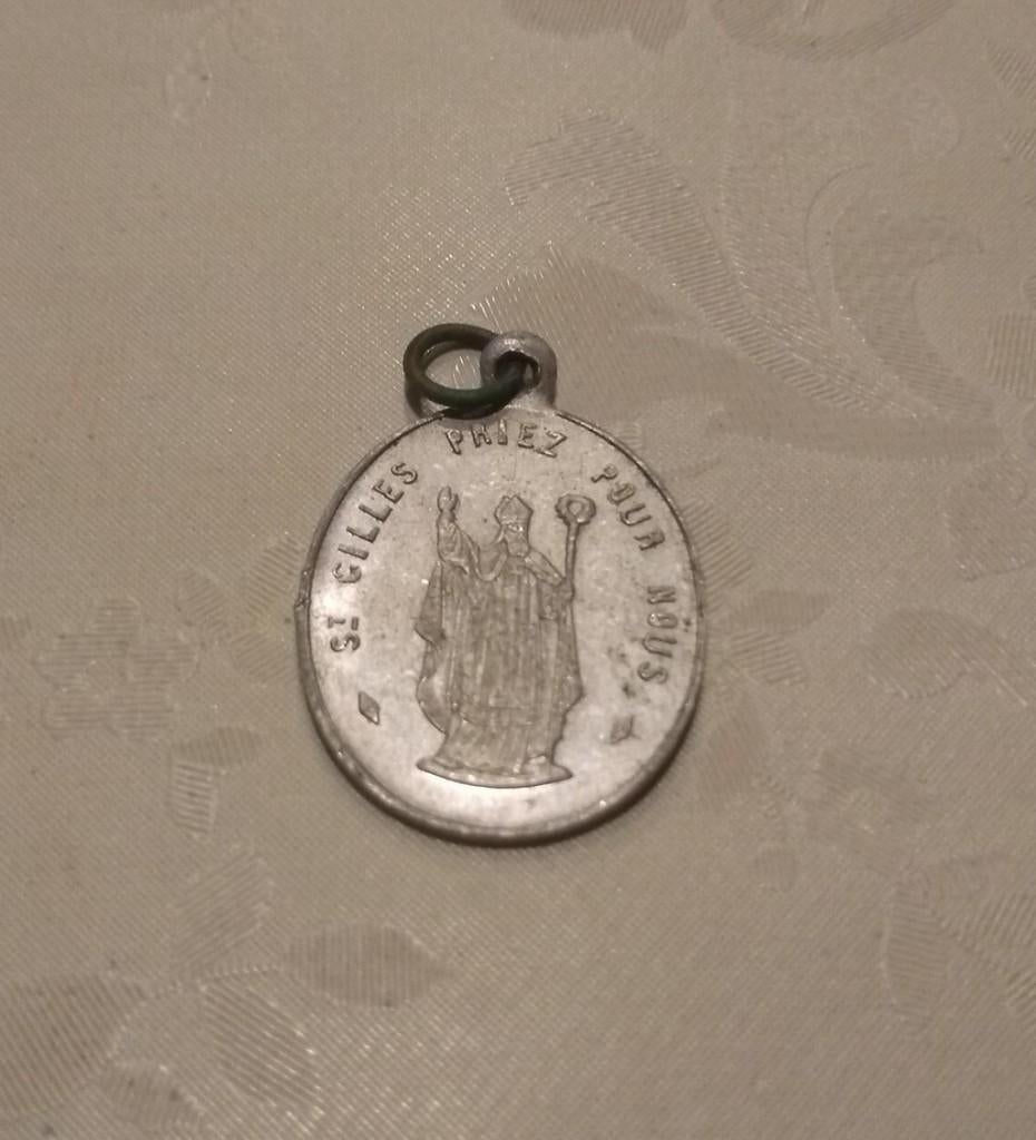 421 Medaille van St. Gillis, Ophalen of Verzenden, Zo goed als nieuw, Overige typen