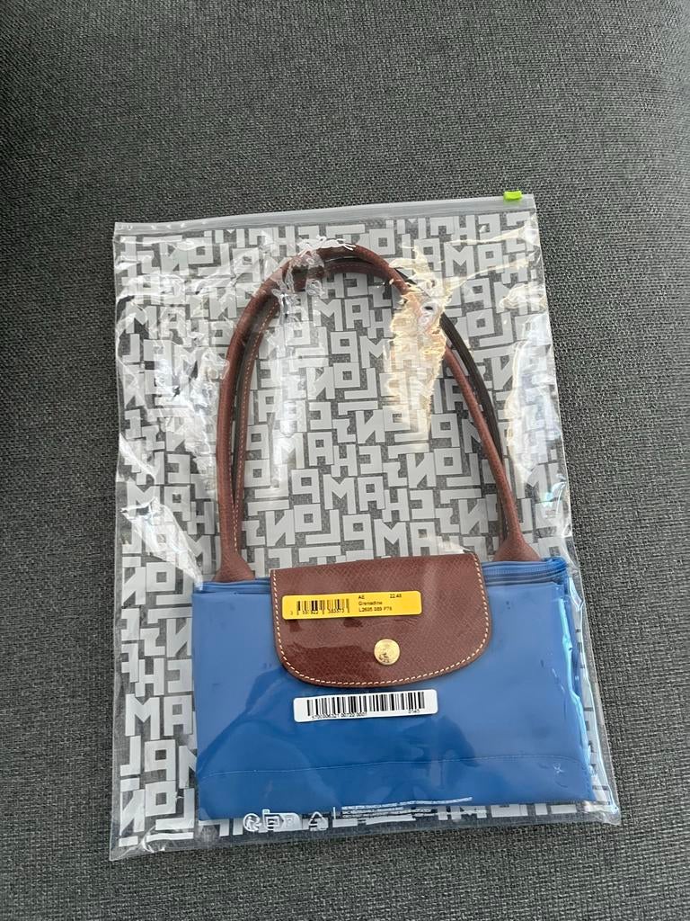 Nieuwe Blauwe Longchamp Tas, Ophalen, Nieuw, Blauw, Handtas