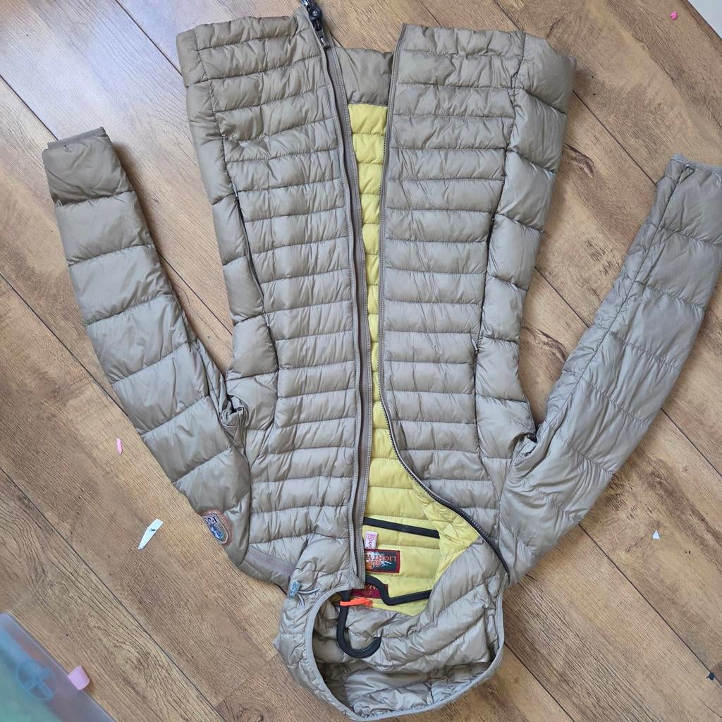 Parajumpers Irene jas maat S - Beige/Taupe, Beige, Zo goed als nieuw, Maat 36 (S), Parajumpers