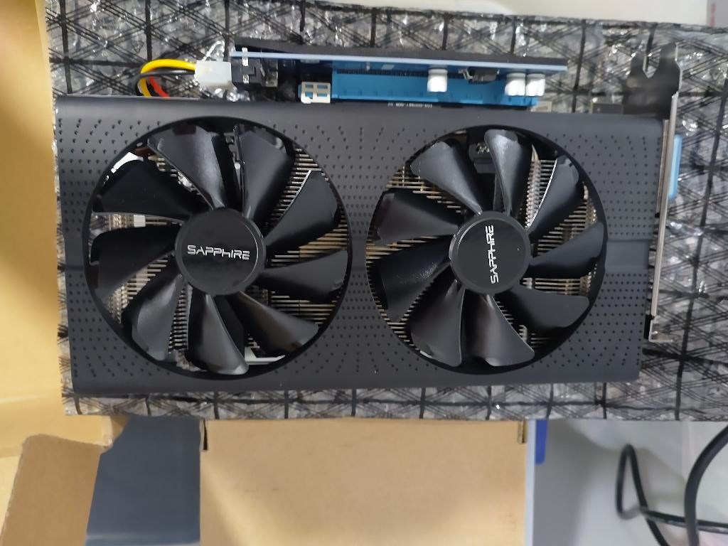 Sapphire Nitro+ Radeon RX 570 4GB GDDR5 Videokaart, Computers en Software, Videokaarten, Zo goed als nieuw, AMD, PCI-Express 3.0