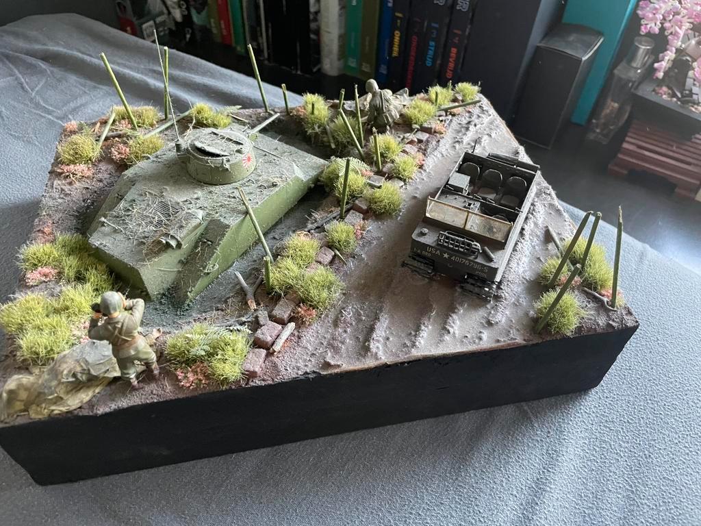 Diorama 1/35, Ophalen of Verzenden, Zo goed als nieuw, 1:35 tot 1:50