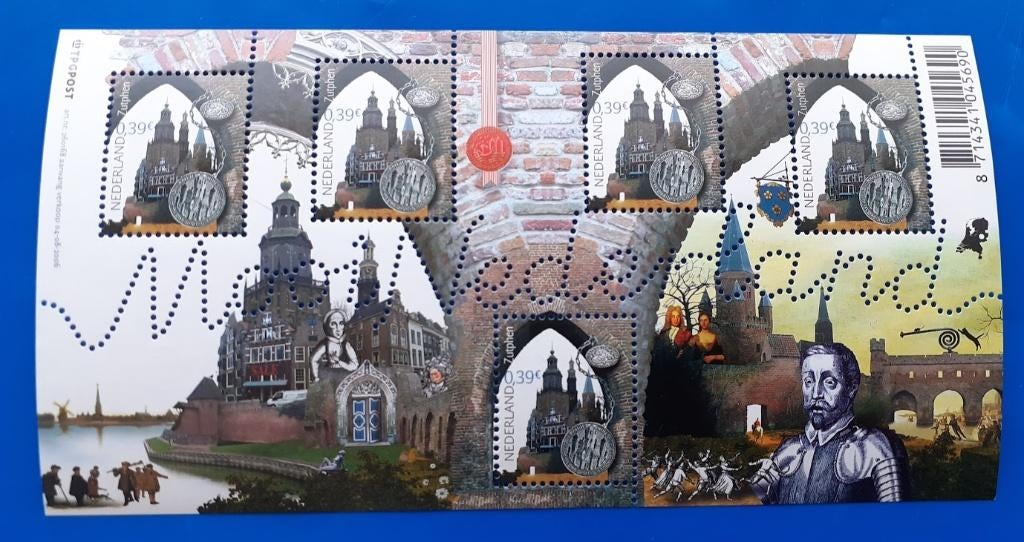 Mooi Nederland 2006 - Mooi Zutphen NVPH 2437, Postzegels en Munten, Postzegels | Nederland, Verzenden, Na 1940, Postfris