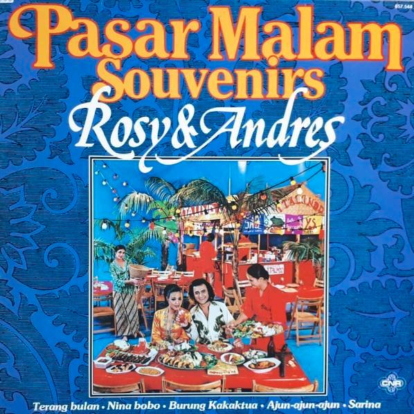 Rosy & Andres – Pasar Malam Souvenirs, Cd's en Dvd's, Vinyl | Wereldmuziek, Gebruikt, Aziatisch, Overige formaten, Ophalen of Verzenden
