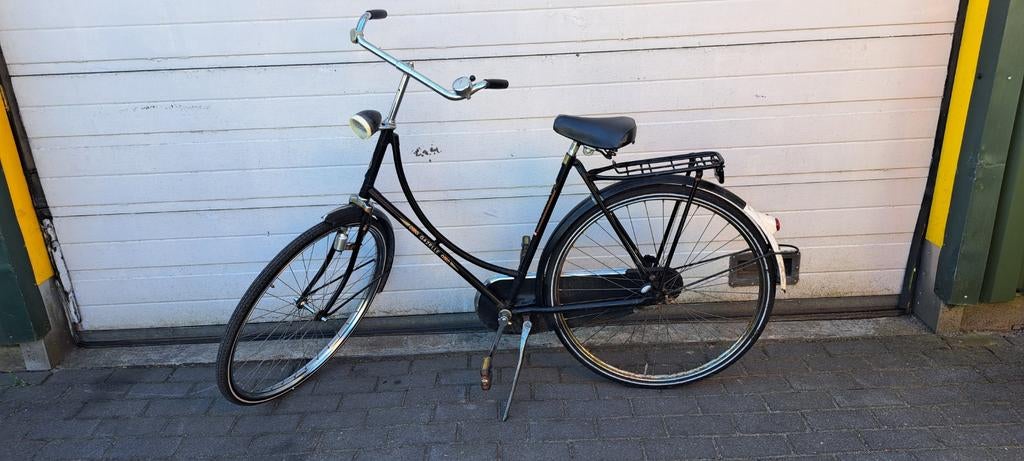 Mooie 28 inch Gazelle omafiets, Ophalen, Terugtraprem, 53 tot 56 cm, Versnellingen