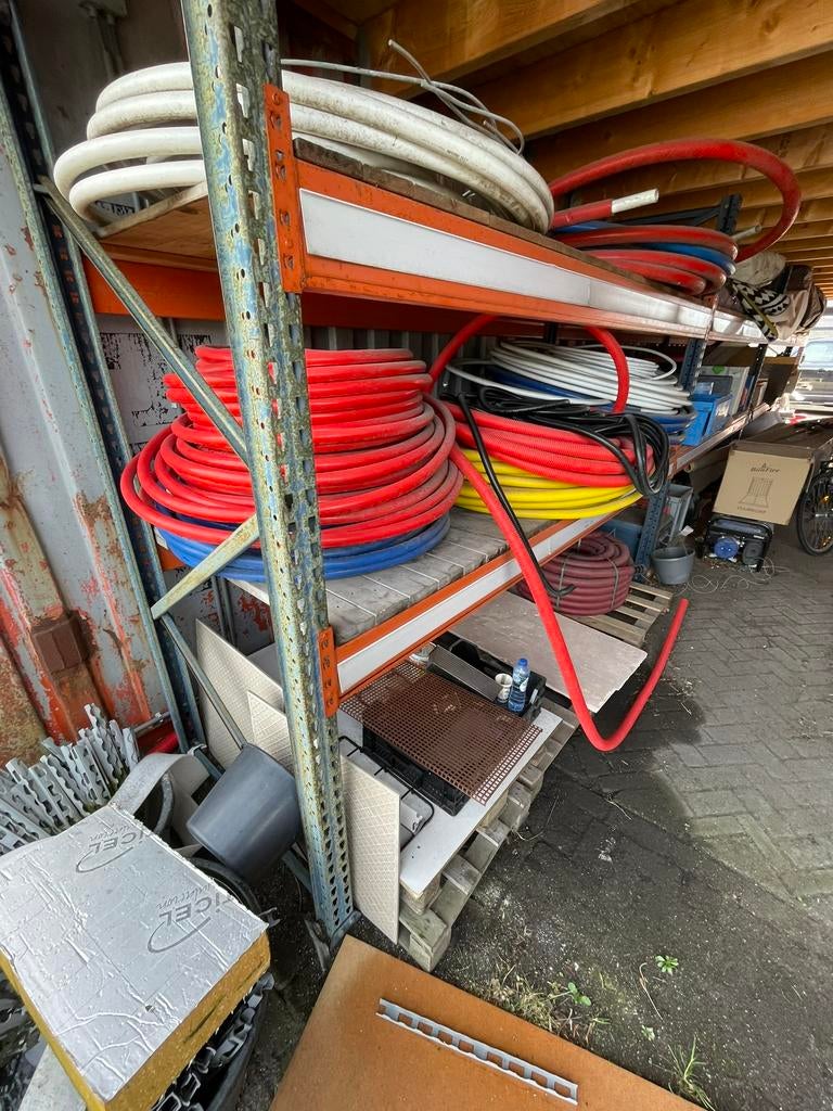 Pallet stelling, Ophalen