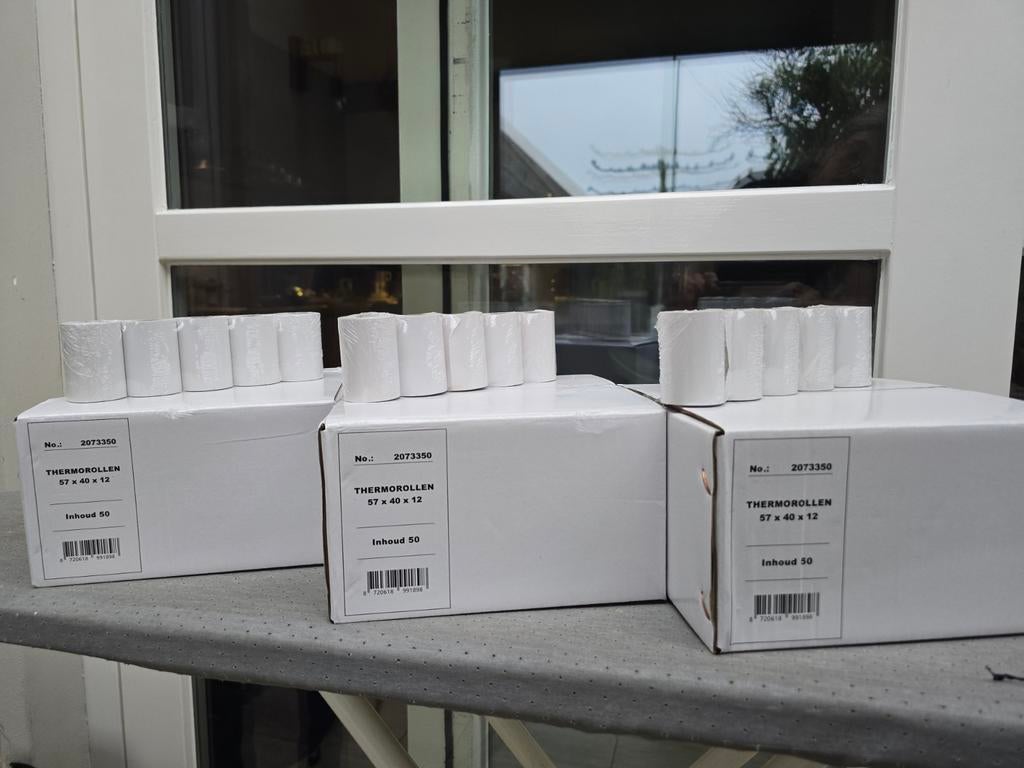 Pinrollen / Thermorollen 57x40x12 (50 stuks per doos), Ophalen of Verzenden, Nieuw in verpakking, Overige typen