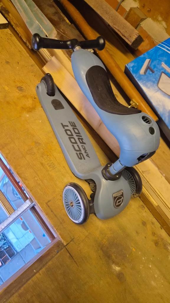 Scoot and Ride Highwaykick 1 (1-5 jaar) - Loopfiets & Step, Kinderen en Baby's, Speelgoed | Buiten | Voertuigen en Loopfietsen