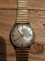 Baume Mercier A 8093 geneve handopwinding 14k Vintage 70, Met bandje, Polshorloge, 1960 of later, Goud