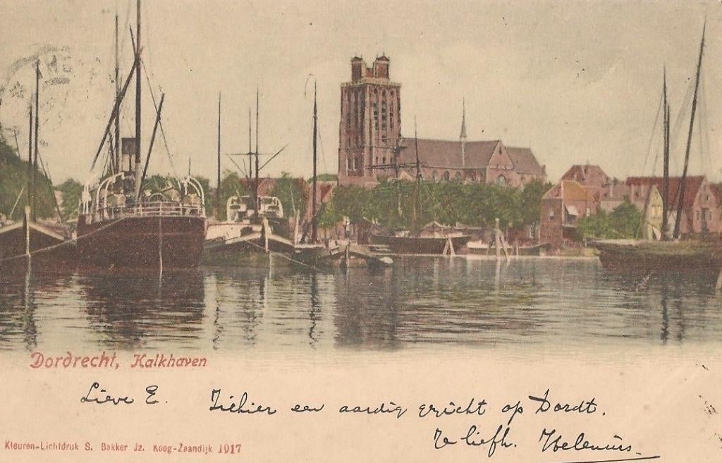 Dordrecht, Verzenden, Voor 1920, Gelopen, Zuid-Holland