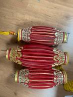 3 Chinese lampen, kunnen tot een bol gevormd worden, Ophalen of Verzenden