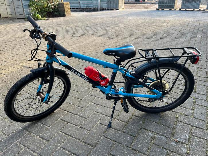 Gebruikte kinderfiets Team Sky - 20 inch, Fietsen en Brommers, Fietsen | Jongens, Gebruikt, 20 inch, Handrem, Ophalen