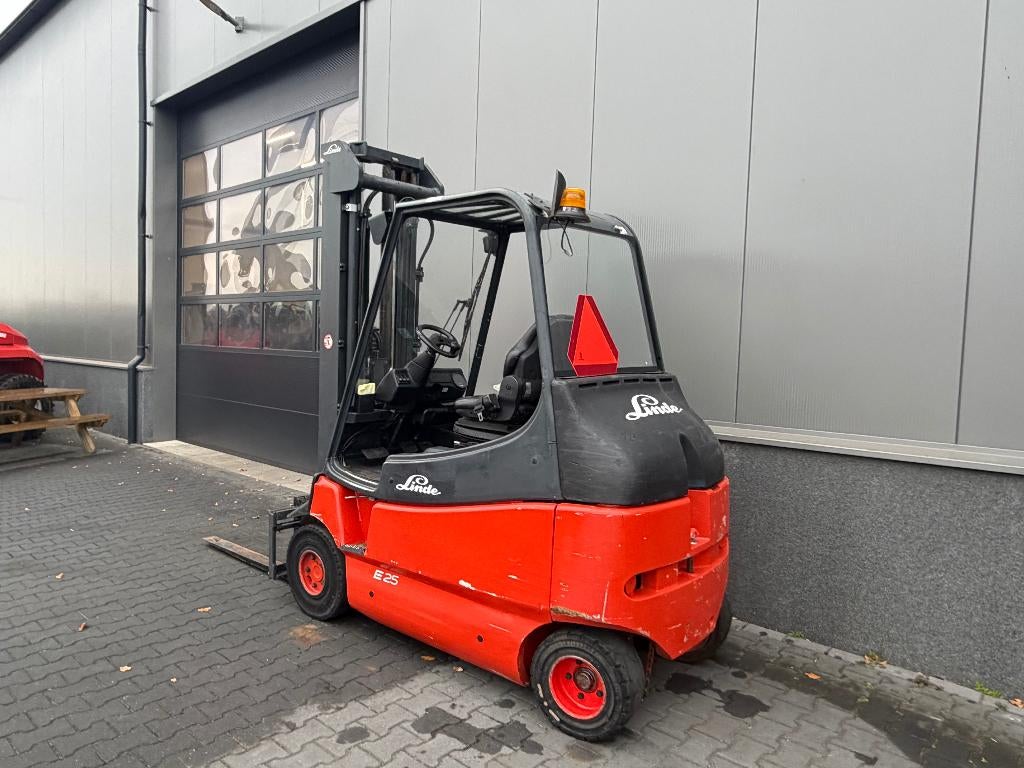 Linde E25-03 elektrische heftruck 'triplo' 'sideshift', LINDE, Heftruck, Ophalen of Verzenden, Elektrisch
