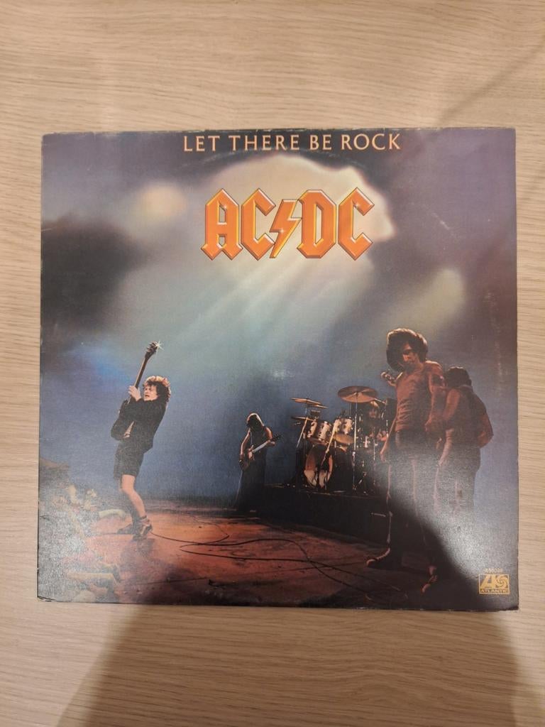 AC/DC - Let There Be Rock LP (1977), Ophalen of Verzenden, Gebruikt, 12 inch, Overige genres