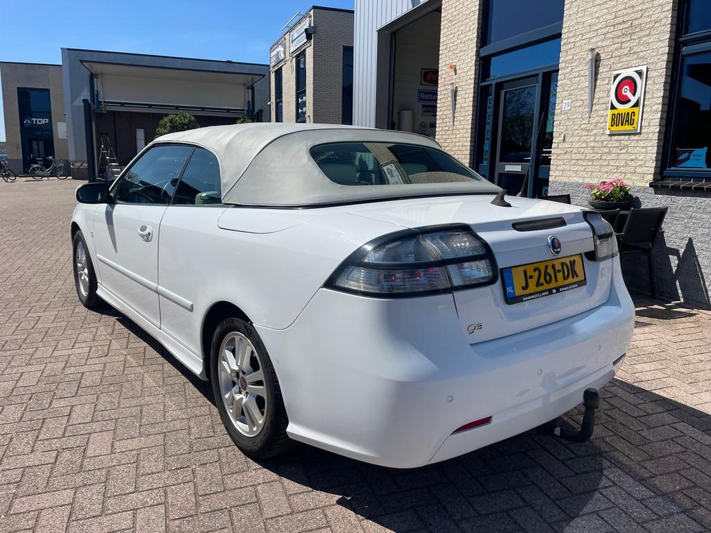 Saab 9-3 Cabrio 1.8t Vector Exklusiv- trekhaak- automaat, Gebruikt, Beige, 4 cilinders, Cabriolet