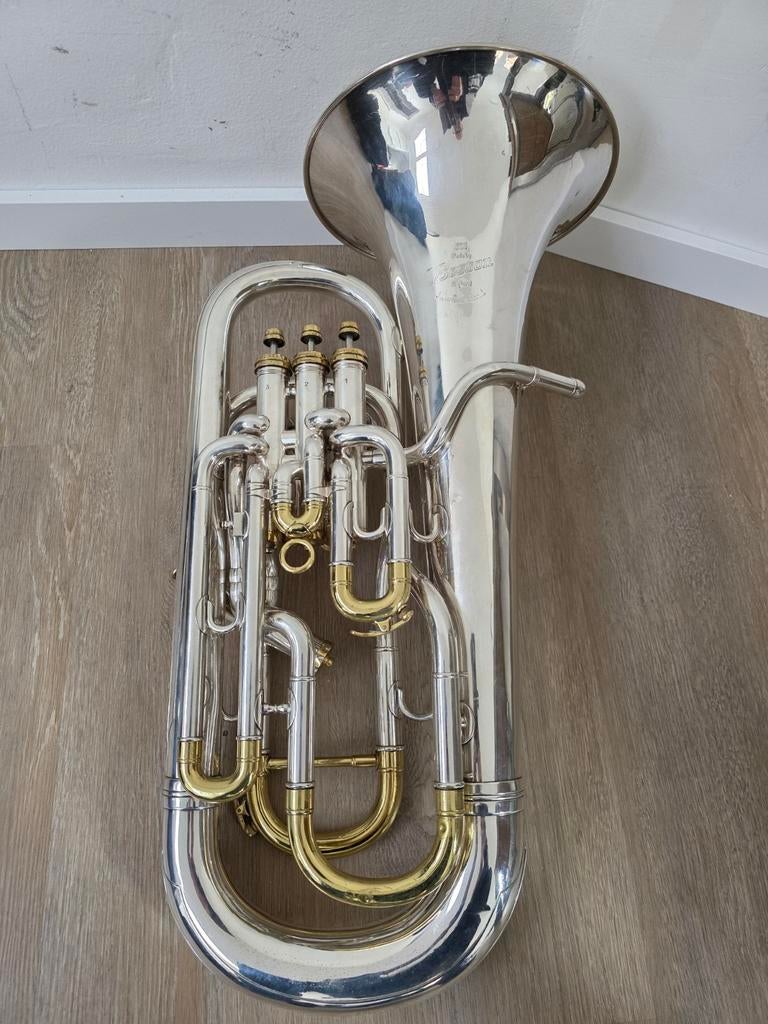Besson New Standard euphonium, 4 ventiel gecompenseerd, Ophalen of Verzenden, Gebruikt