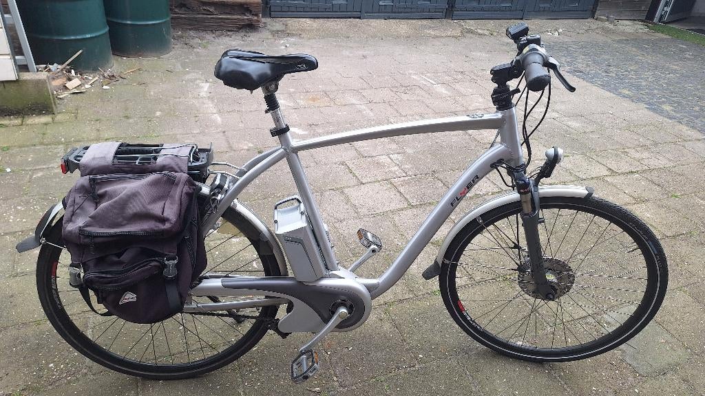 Flyer herenfiets, Fietsen en Brommers, Elektrische fietsen, 59 cm of meer, Ophalen, Gebruikt, Overige merken
