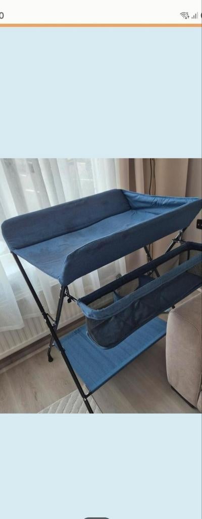 Inklapbare Verschoonkussen met Opbergruimte, Kinderen en Baby's, Badjes en Verzorging, Gebruikt, Aankleedkussen, Standaard, Ophalen