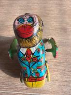 Oud blikken opwindspeelgoed aapje, Ophalen of Verzenden