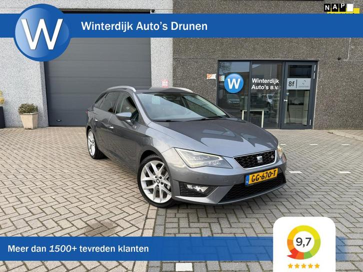 Seat Leon ST 1.4 TSI ACT FR Dynamic DSG|Cruise|SeatSound|NAP, Auto's, Seat, Bedrijf, Te koop, Leon, ABS, Airbags, Airconditioning