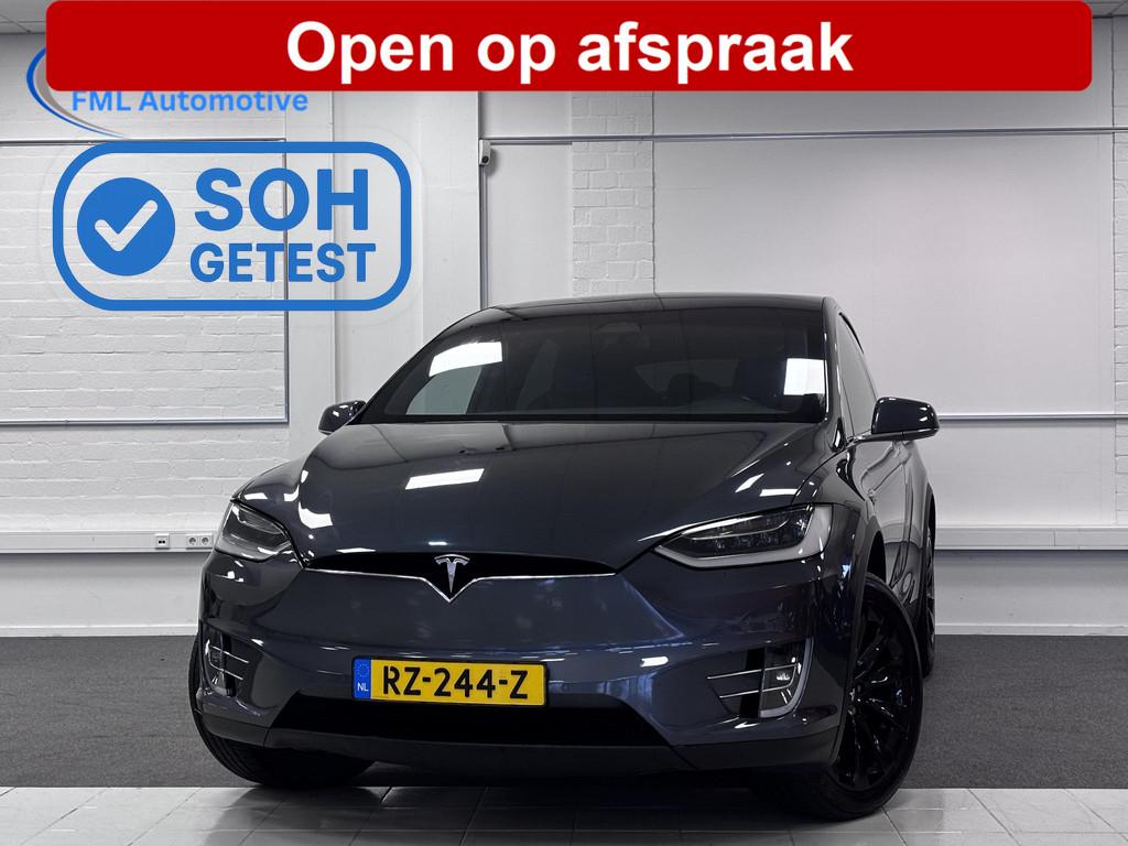 Tesla Model X 75D Base 7p. | SOH 88% | 7 stoelen | Enhanced, Auto's, Tesla, Automaat, Gebruikt, 124 €/maand, 417 km