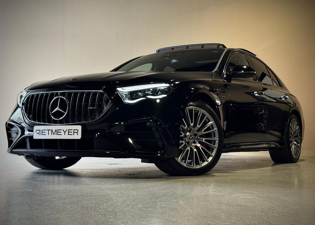 Mercedes-Benz E-klasse AMG 53 4MATIC+ Night Edition |Hypersc, Auto's, Mercedes-Benz, Automaat, 12 maanden, Gebruikt, Hybride Elektrisch/Benzine