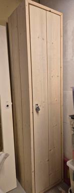 Zelfgemaakte houten kast 1 deur, Ophalen of Verzenden, 25 tot 50 cm, Minder dan 100 cm