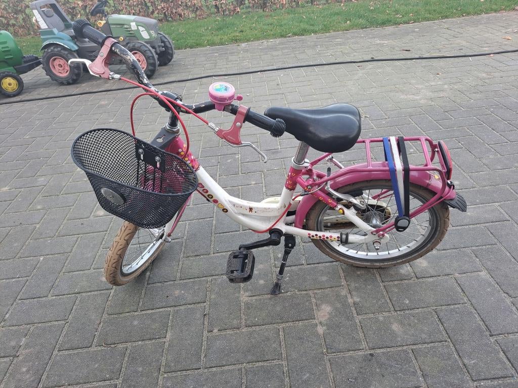 Nette 12 inch meisjesfiets, Ophalen of Verzenden, 14 inch of minder