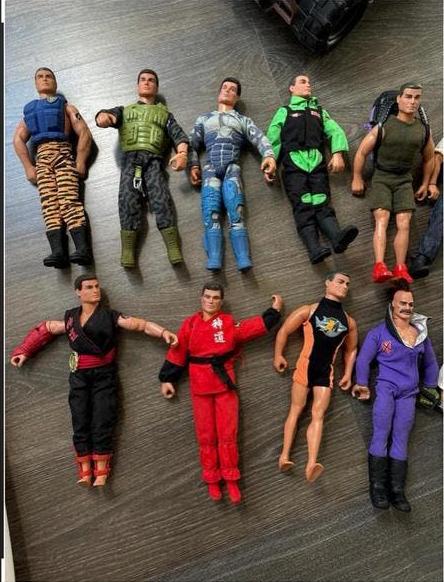Vinted Grote collectie Action Man figuren en voertuigen, Ophalen, Gebruikt