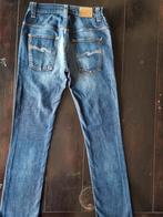 CLASSIC NUDIE THIN FINN SLIM STRETCH JEANS SIZE 33/32!!, Blauw, Ophalen of Verzenden, Zo goed als nieuw, W33 - W34 (confectie 48/50)