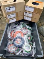 Partij enkeladerige draad 0,75/1,5/0,5/0,75mm2, G, G, G, Nieuw