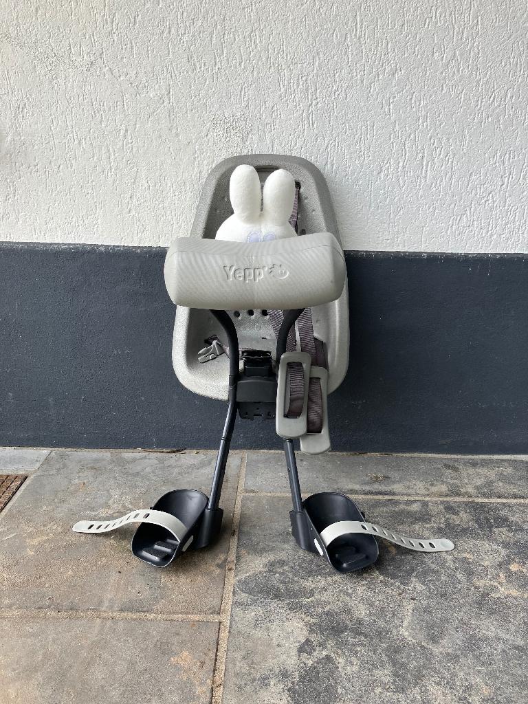 Fietsstoeltje yepp, Fietsen en Brommers, Fietsaccessoires | Fietsstoeltjes, Ophalen, Voorzitje, Thule Yepp, Gebruikt