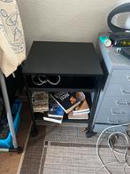 IKEA SETSKOG nachtkastje - zwart, Ophalen, Minder dan 45 cm, Metaal of Aluminium, Zo goed als nieuw