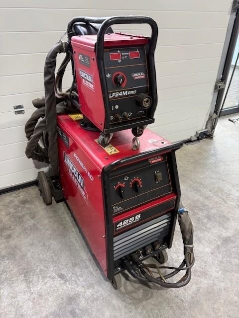 Mig/Mag lasapparaat Lincoln Powertec 425S WTGK Synergic, Doe-het-zelf en Verbouw, Gereedschap | Lasapparaten, Ophalen of Verzenden