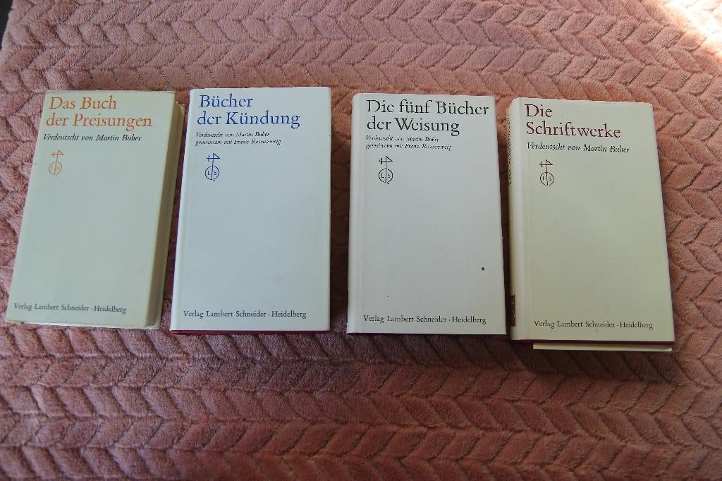 4 delen Martin Buber  Die schriftwerke, Ophalen of Verzenden, Gelezen