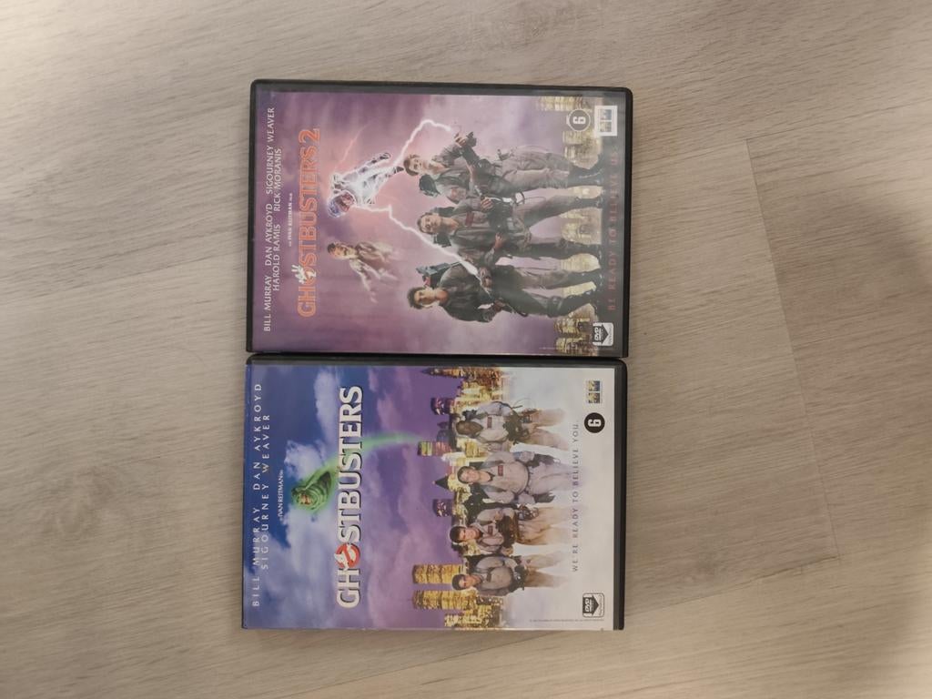 Ghostbusters en Ghostbusters 2 dvd's, Ophalen of Verzenden