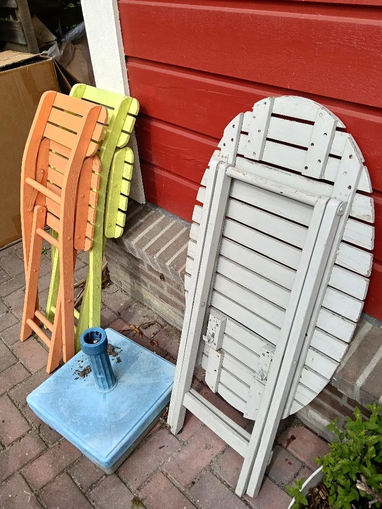 Parasolvoet, Ophalen, Gebruikt, Minder dan 1 meter, Parasolvoet