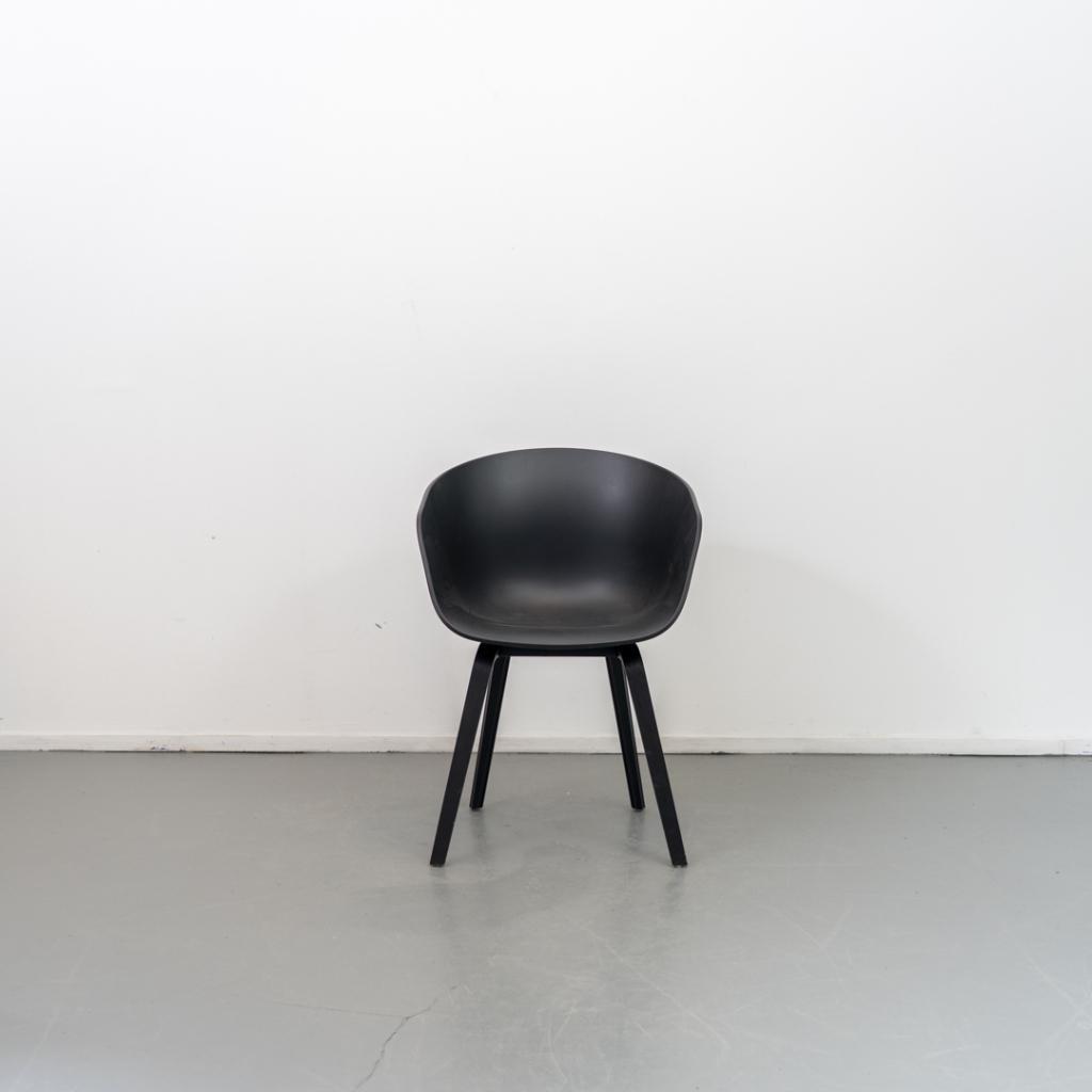 6 Hay about a Chair AAC 22 Zwart, Huis en Inrichting, Niet ingevuld, Blauw, Niet ingevuld, Zo goed als nieuw