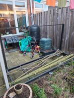 Grote transportkar / magazijnkar / platenkar op wielen, Doe-het-zelf en Verbouw, Transportwagens, 100 liter of meer, Ophalen of Verzenden