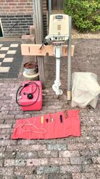 Tomos buitenboordmotor 4 PK langstaart met tank en gereedsch, Ophalen of Verzenden