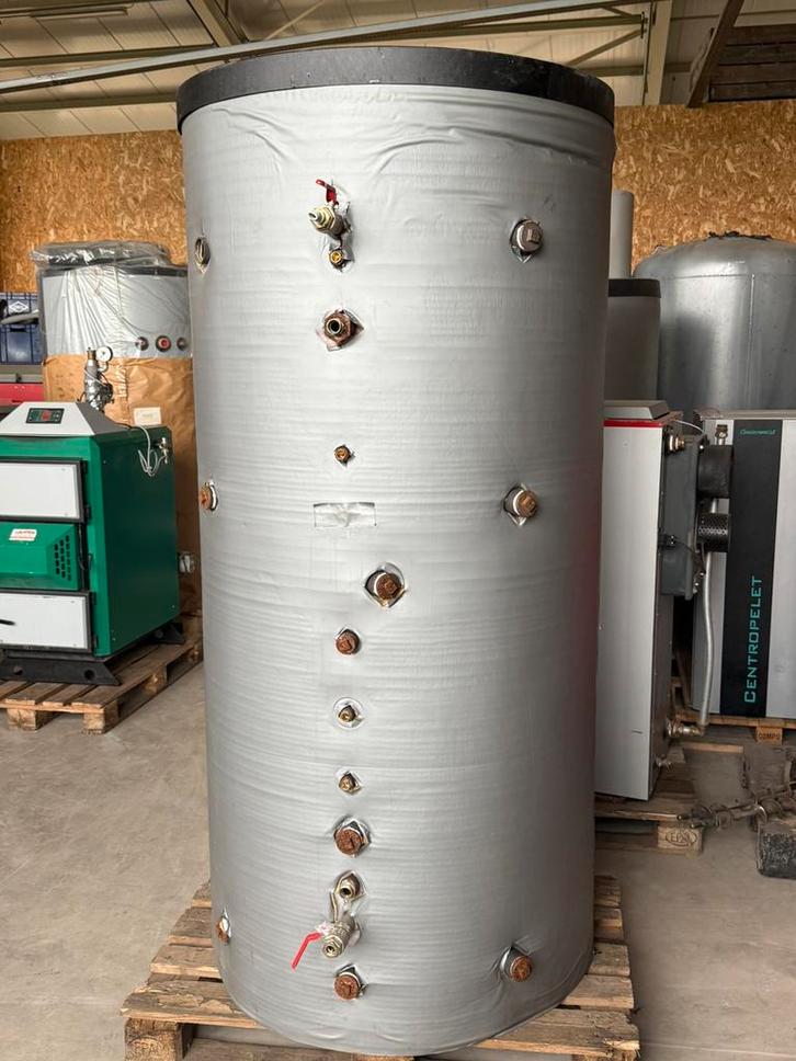 Cv Buffervat 1000 liter - Tapwater spiraal, Doe-het-zelf en Verbouw, Geisers en Boilers, Gebruikt, Boiler, 100 liter of meer, Onbekend