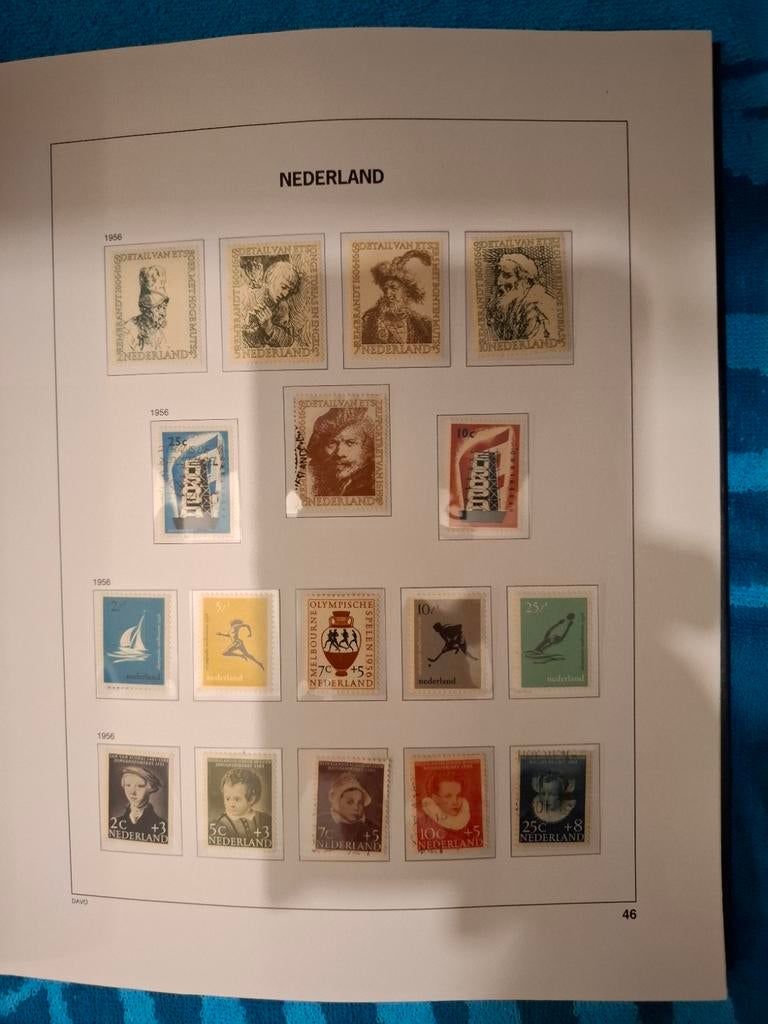 0781 Davo III Luxe Nederland oa jaren 50 zga Compleet (3/5), Ophalen of Verzenden, Nederland