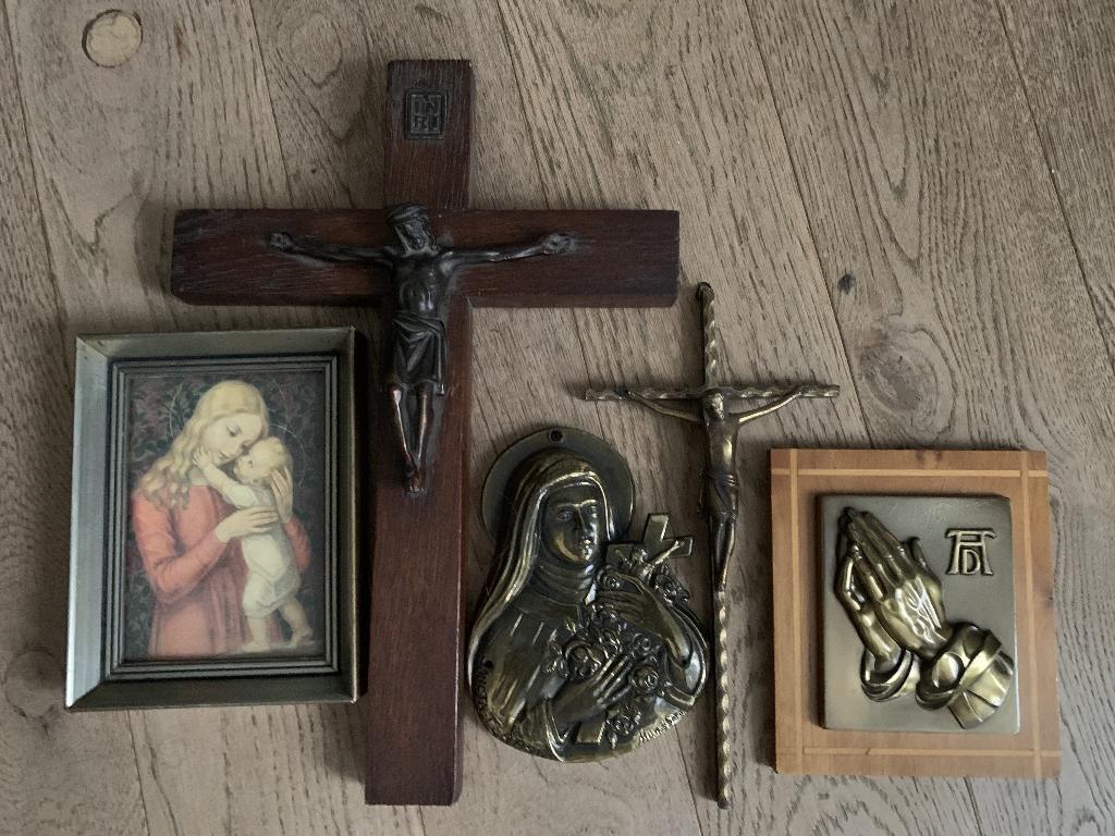 Fraaie, religieuze spulletjes!, Antiek en Kunst, Ophalen of Verzenden