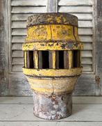 Antieke naaf van een Frans wagenwiel, Ophalen of Verzenden